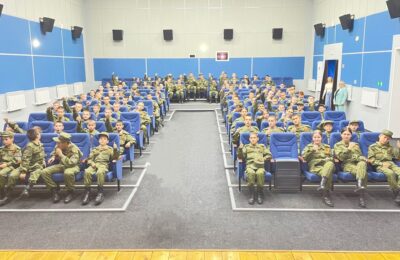 Показ фильма «Суворовец 1944»