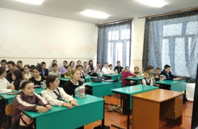 Выезд с показом кинофильма в село Алабердино